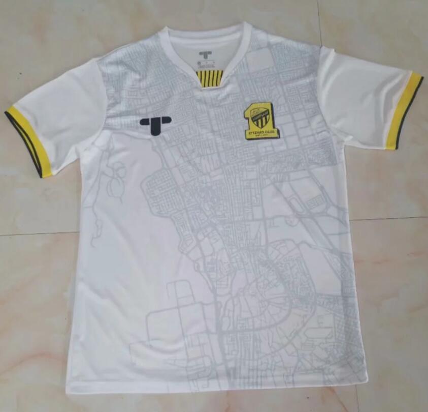 2021/22 Al-Ittihad Club Away Soccer Jeresy Shirt